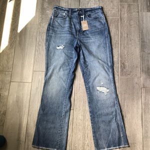 Madewell rigid Demi boot cut tall